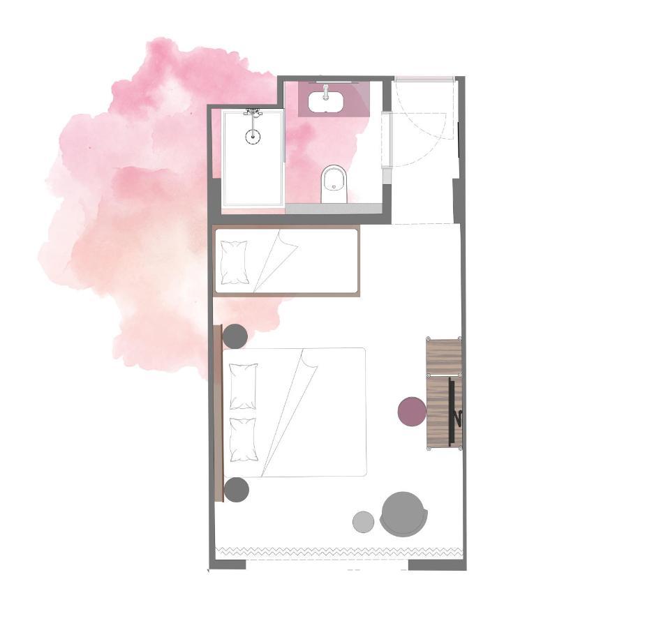 Rosa Hotel Ostend Bilik gambar